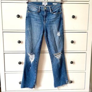 FRAME Le High Straight Jean 30